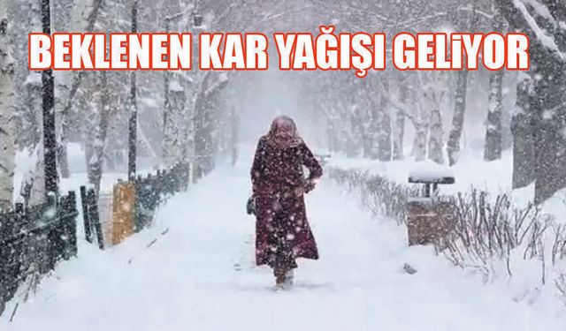 Sonunda Kar Yağışı geliyor