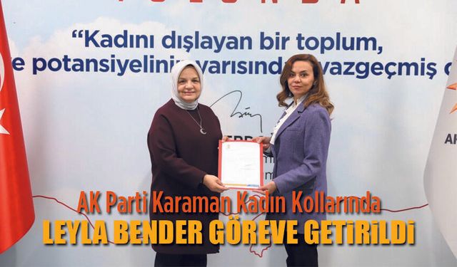 Yeni Başkan Leyla Bender