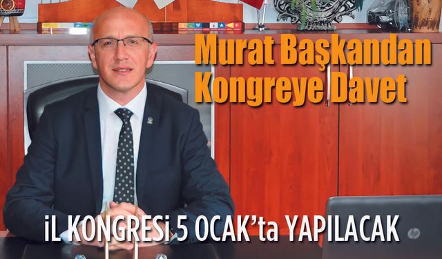 AK Parti il Kongresi Pazar günü