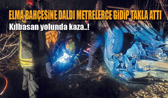 Kılbasan yolunda kaza