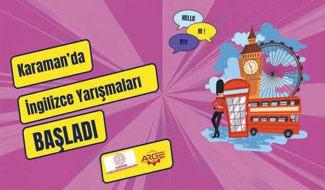 Karaman'da İngilizce Yarışmaları