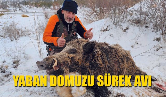 Karaman'da Sürek Avı düzenlendi