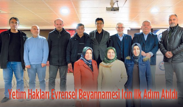 Yetim Hakları Evrensel Beyannamesi İçin İlk Adım Atıldı