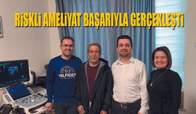 Başarılı Bir Ameliyat Daha Gerçekleştirildi