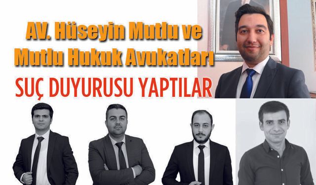 Avukatlardan suç duyurusu