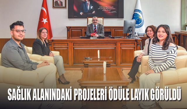 KMÜ Sağlık öğrencileri ödül aldı