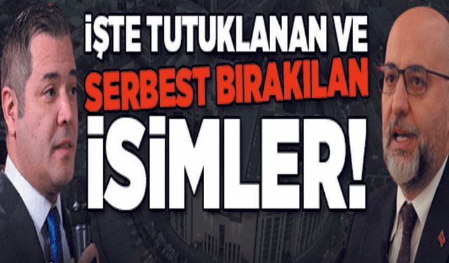 İmamoğlu ve yolsuzluk çetesi tutuklandı