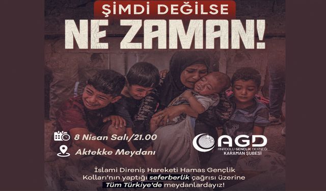 AGD Karaman Şubesi Dua programı