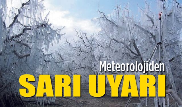 Karaman için Sarı uyarı verildi