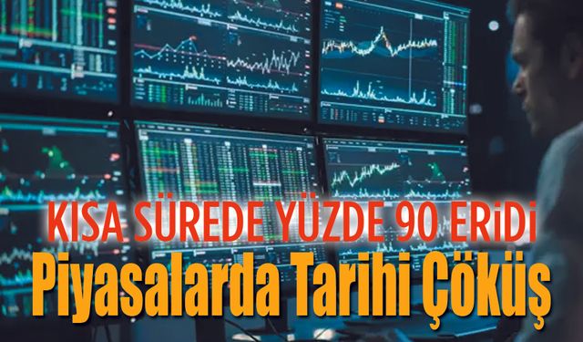 Piyasalarda Tarihi Çöküş