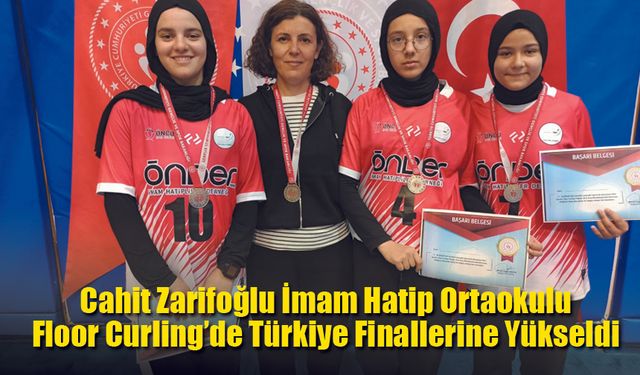 Cahit Zarifoğlu İHO, Floor Curling’de Türkiye Finallerine Yükseldi