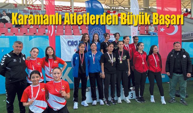 Karamanlı Atletlerden Büyük başarı