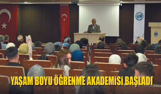 KMÜ Yaşam Boyu Öğrenme Akademisi başladı