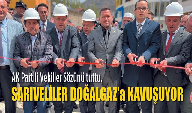 Sarıveliler'e Doğalgaz için 35 milyonluk yatırım