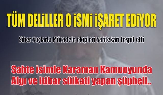 Sahte Hesap soruşturmasında, Deliller Telefonundan Çıktı