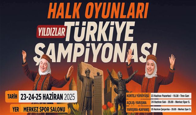 Türkiye Halk Oyunları Şampiyonası Karaman'da başlıyor