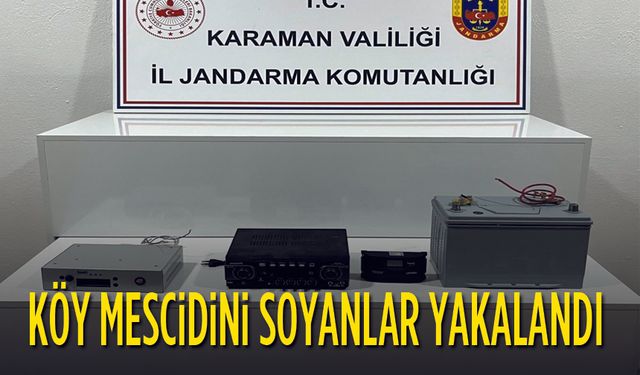 Hırsızlar Jandarmadan kaçamadı