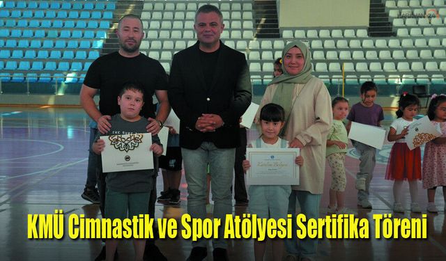 KMÜ Cimnastik ve Spor Atölyesi Sertifika Töreni