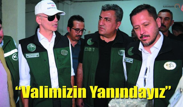 Selman Vekil; "Valimizin Yanındayız.."