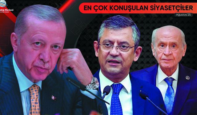 Ağustos 2025’in En Çok Konuşulan Siyasetçileri