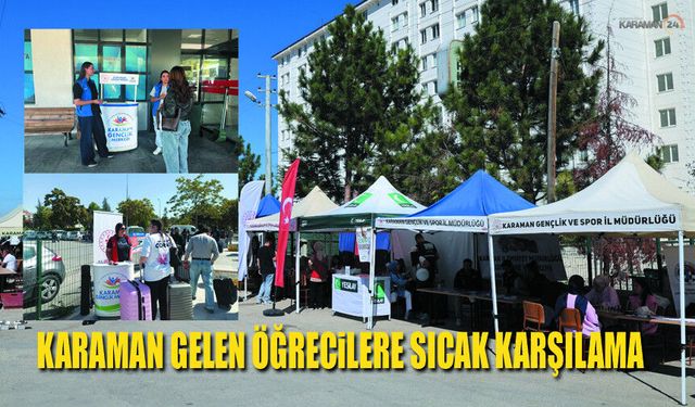Üniversiteyi Kazanan Öğrencilere Sıcak Karşılama