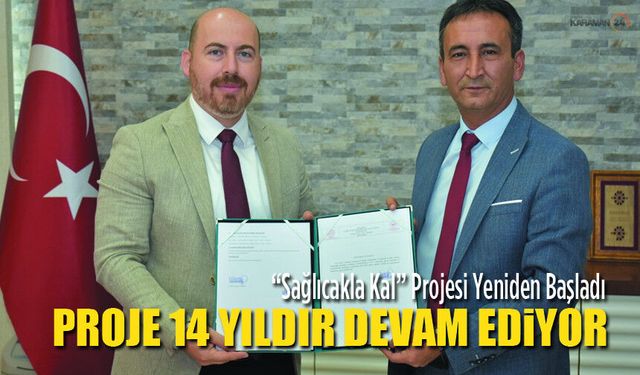 Karaman’da “Sağlıcakla Kal” Projesi Yeniden Başladı