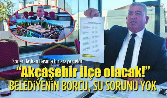 Soner Yeşildaş Basın toplantısı düzenledi