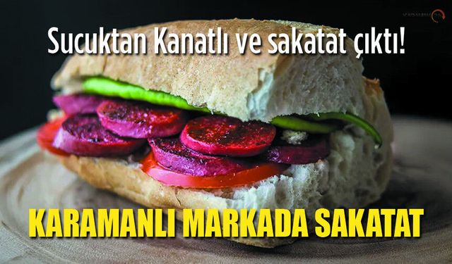 Sucukta at ve eşek eti skandalı, Karamanlı firma şok etti!