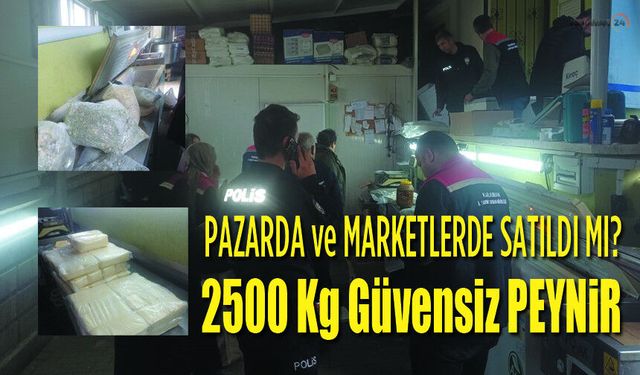 Bozuk peynirler Pazarda ve Marketler de satıldı mı?