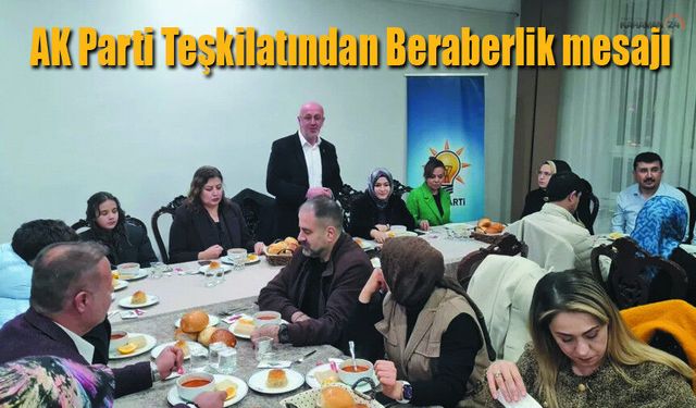 AK Parti Arabaşı Gecesinde Birlik ve Beraberliği Pekiştirdi