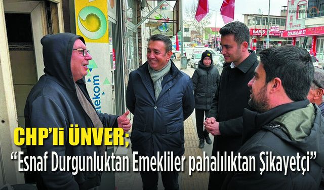 Ünver: Karaman'da Esnaf Durgunluktan Şikayetçi
