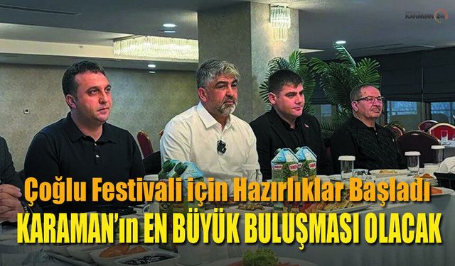 Çoğlu Köyü Festivali 8-9 Ağustos'ta