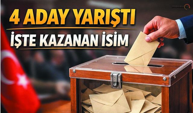 Kıran kırana seçim; Dört Aday yarıştı