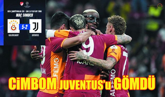 Galatasaray'dan Şampiyonlar liginde Tarihi galibiyet