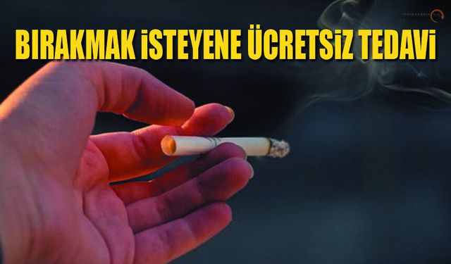 Sigara Bırakmak İsteyenlere Ücretsiz Tedavi