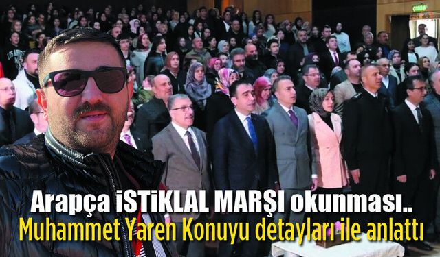 Arapça İstiklal Marşı konusuna açıklık getirdi