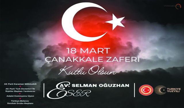 Milletvekili Eser'den 18 Mart Mesajı