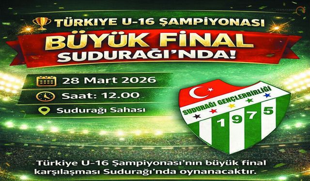 Karaman’da U-16 Şampiyonası Finali Sudurağı'nda yapılacak
