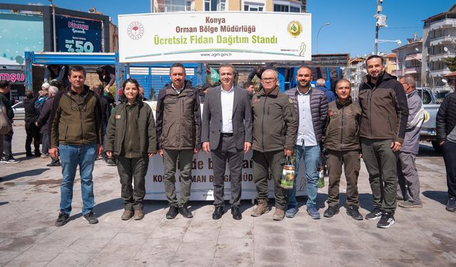Karaman'da 'Türkiye'nin Gücü Orman' Etkinliği