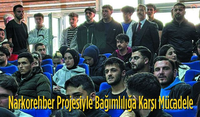 Karaman'da Narkorehber Projesiyle Bağımlılığa Karşı Mücadele