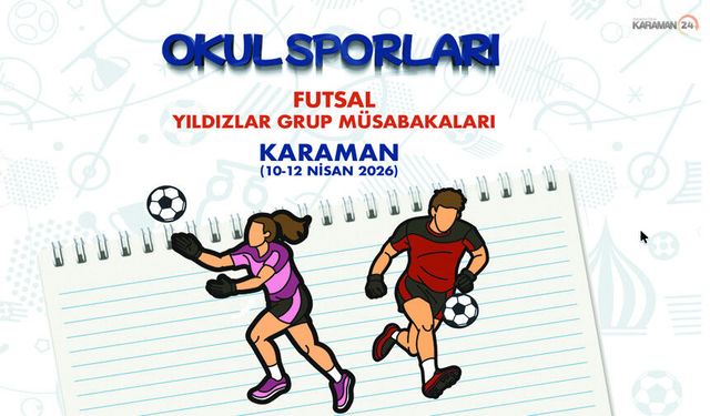 Karaman'da Yıldız Futsalcılar Yarı Final İçin Ter Dökecek