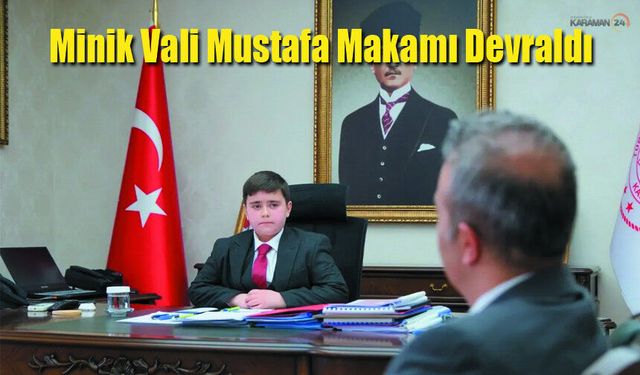 Valilik Makamı Piri Reis ilkokulundan Mustafa'ya Devredildi