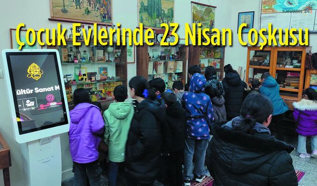 Çocuk Evleri Sitesi Sakinleri 23 Nisan Coşkusunu Yaşadı