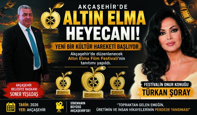 Akçaşehir’de “Altın Elma Film Festivali” Heyecanı