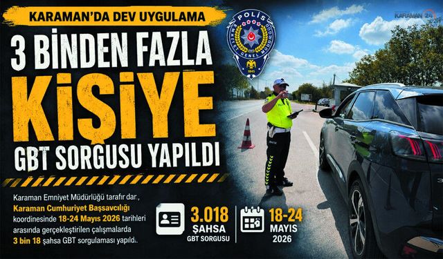 3 Binden Fazla Kişiye GBT Sorgusu Yapıldı 12 kişi tutuklandı