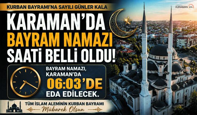 Kurban Bayramı namazı Saat Kaçta?