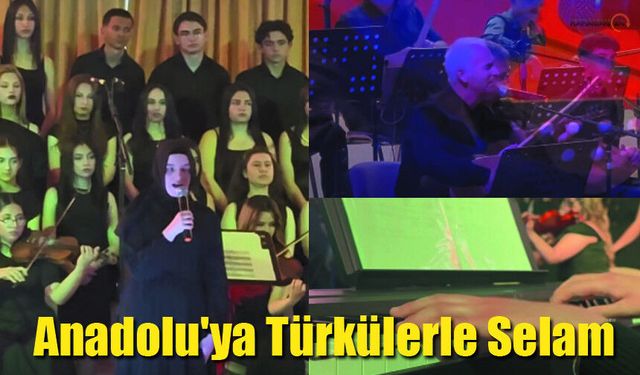 Güzel Sanatlar Lisesi'nden Anadolu'ya Türkülerle Selam
