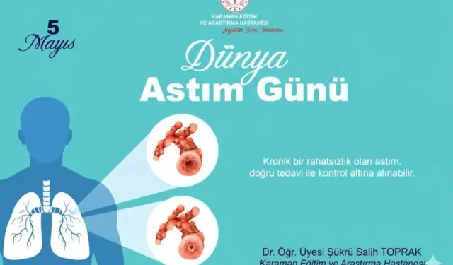 Karaman Eğitim ve Araştırma Hastanesi'nden Astım Kontrolü