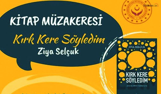 'Kırk Kere Söyledim' Etkinliği Düzenlendi