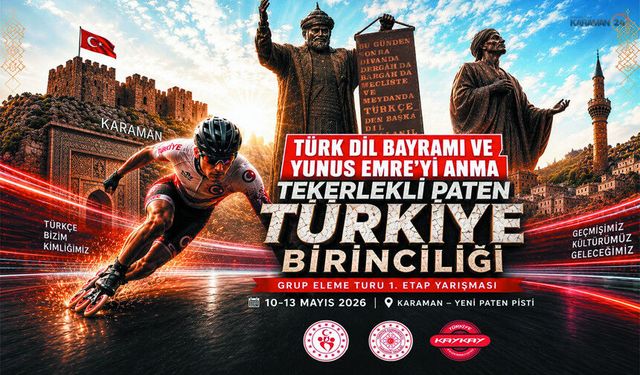 Karaman'da 460 Sporcu Paten Pistinde Yarışacak